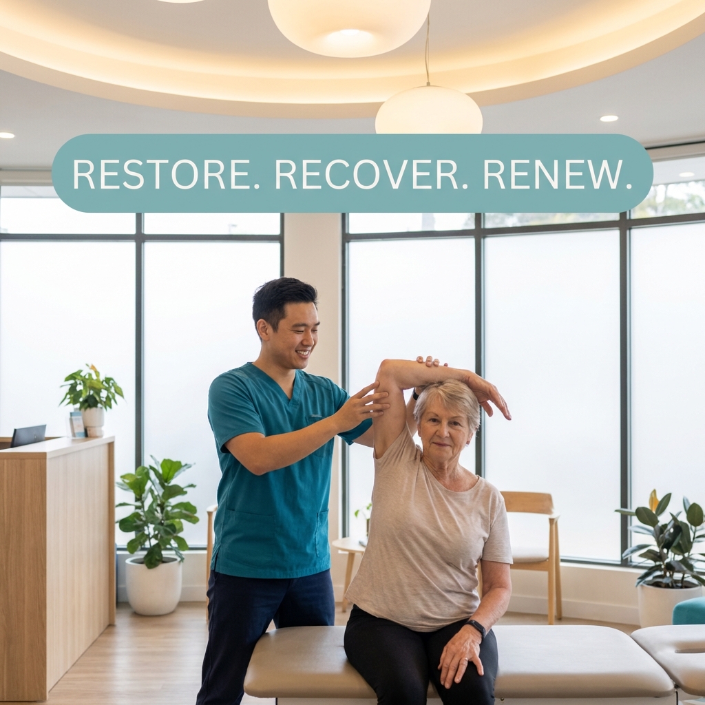 Professional physiotherapy session - Restore, Recover, Renew
